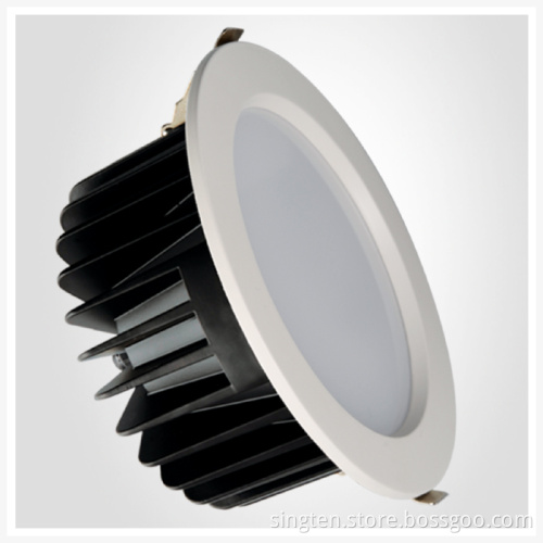8inch 215mm cutout 25w 35w 45w 50w recessed led downlight, tuv/saa approval dimmable led down light with 5 years warranty